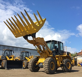 Новая линейка навесного оборудования для фронтальных погрузчиков LiuGong!