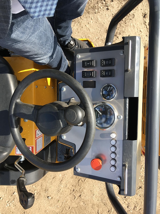 Рулевое управление катка Liugong CLG 6015E