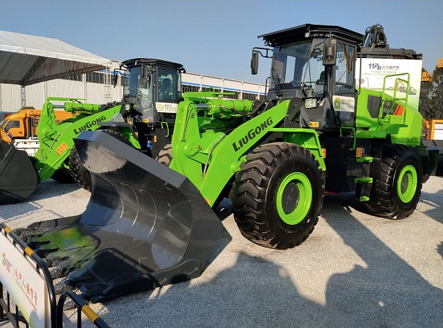 Электрический фронтальный погрузчик LiuGong 856HE MAX