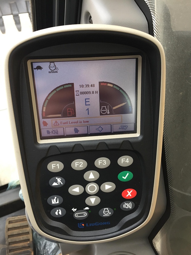 Пульт управления экскаватора Люгонг CLG 933E