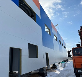 Первая очередь строительства дилерского центра LiuGong в Ярославле