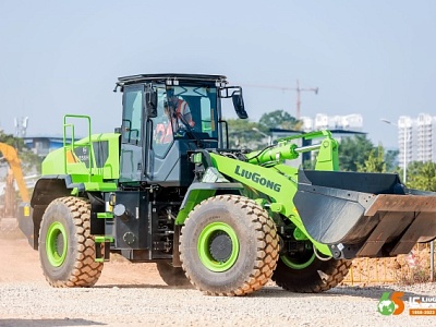 Электрический фронтальный погрузчик LiuGong 856HE MAX