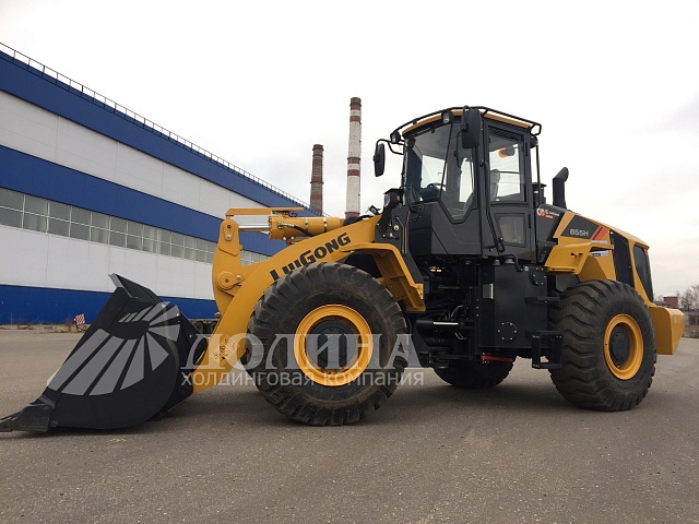 Одноковшовый фронтальный погрузчик Liugong CLG 855H