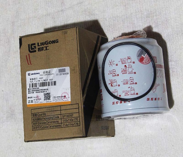 Фильтр 53C0760 топливный LiuGong CLG385B