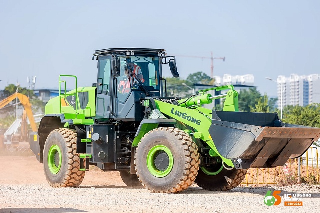 Электрический фронтальный погрузчик LiuGong 856HE MAX