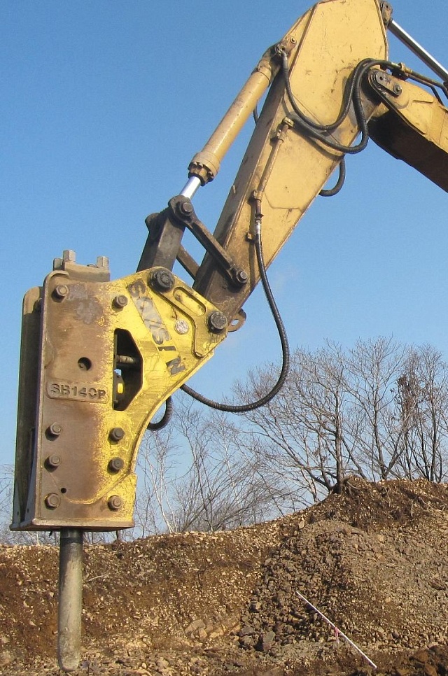 Экскаваторный гидравлический молот