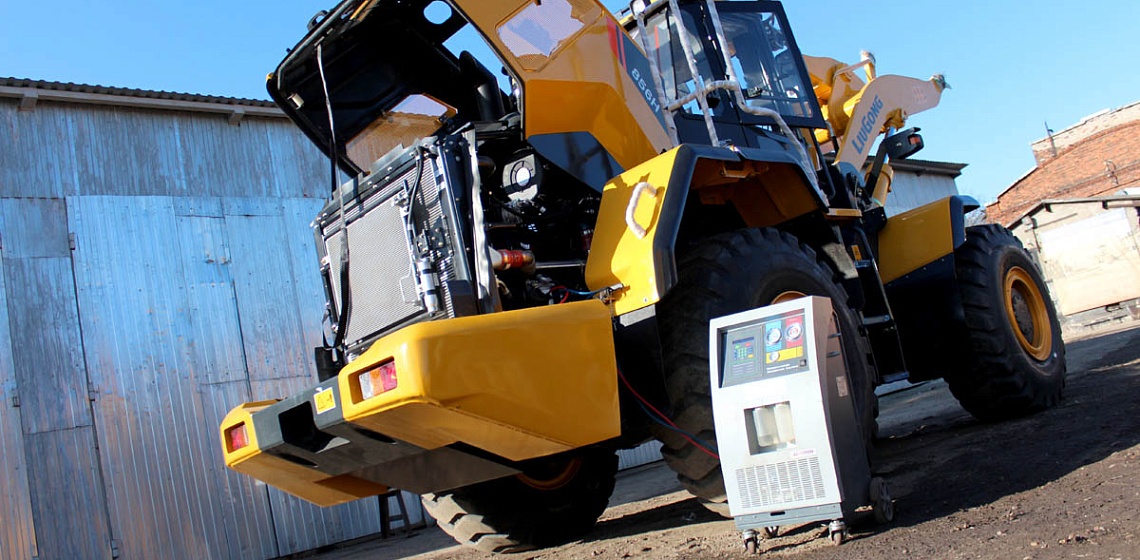 Заправка кондиционера спецтехники