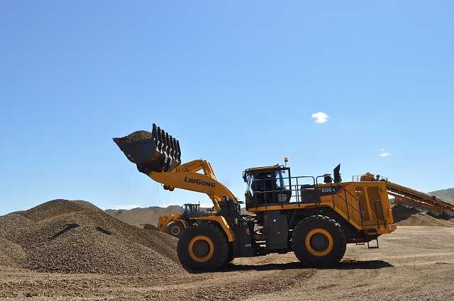 Китайский фронтальный погрузчик Liugong CLG 8128H