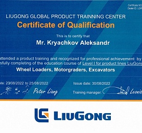 Guangxi LiuGong Mashinery в России провели вебинар для менеджеров по продукту