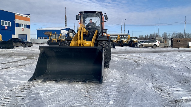 Фронтальный погрузчик LiuGong 848T